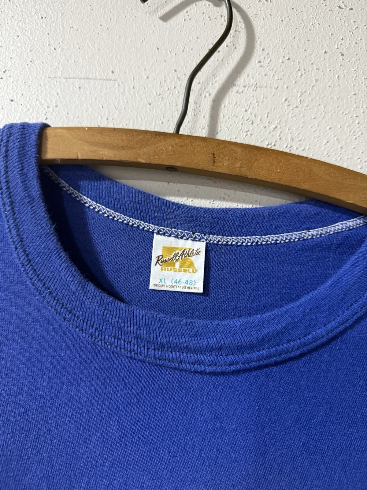True vintage 1970s “Kal Cameron” gold tag Russell athletic tee shirt gallery