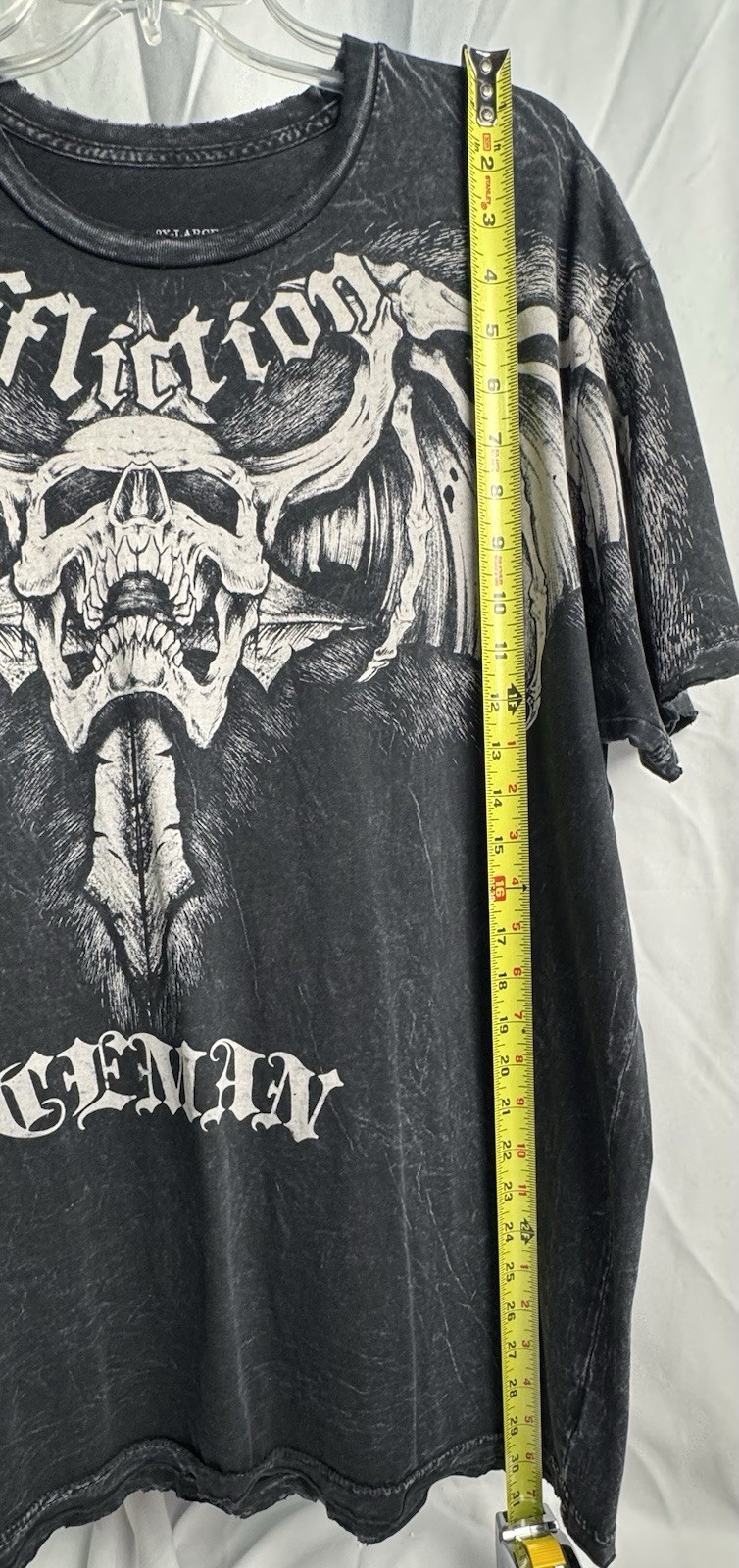Affliction Signature Series ICEMAN Chuck Liddell Distressed Size 2XL Y2K gallery