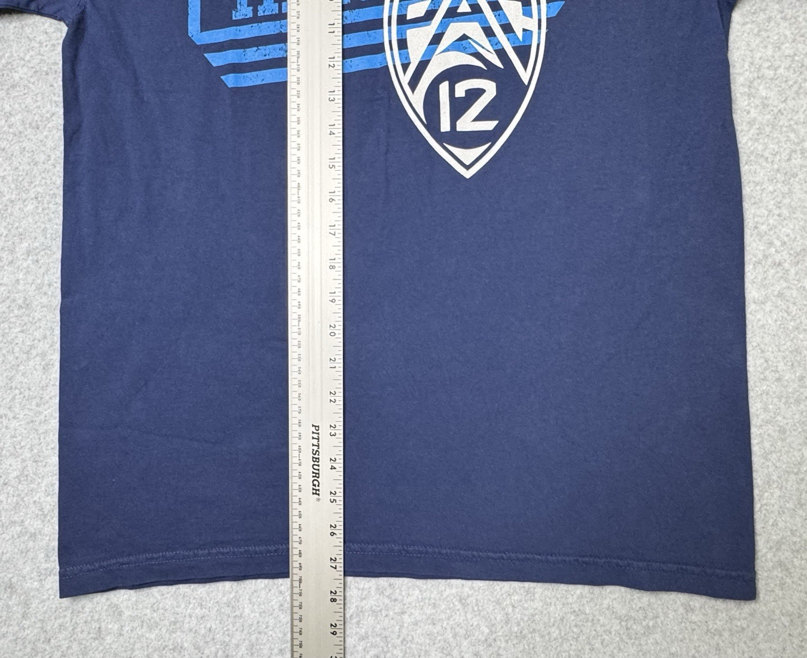 NCAA Pac 12 Men’s T-Shirt Comfort Colors Blue Tee Size Medium NWT gallery