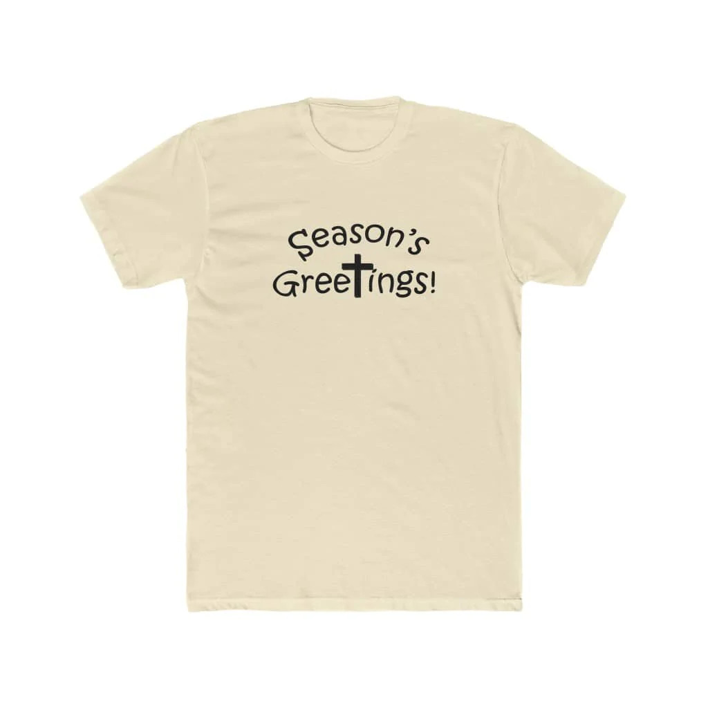 Next Level 3600 Men's Cotton Crew Tee "Season's Greetings" gallery