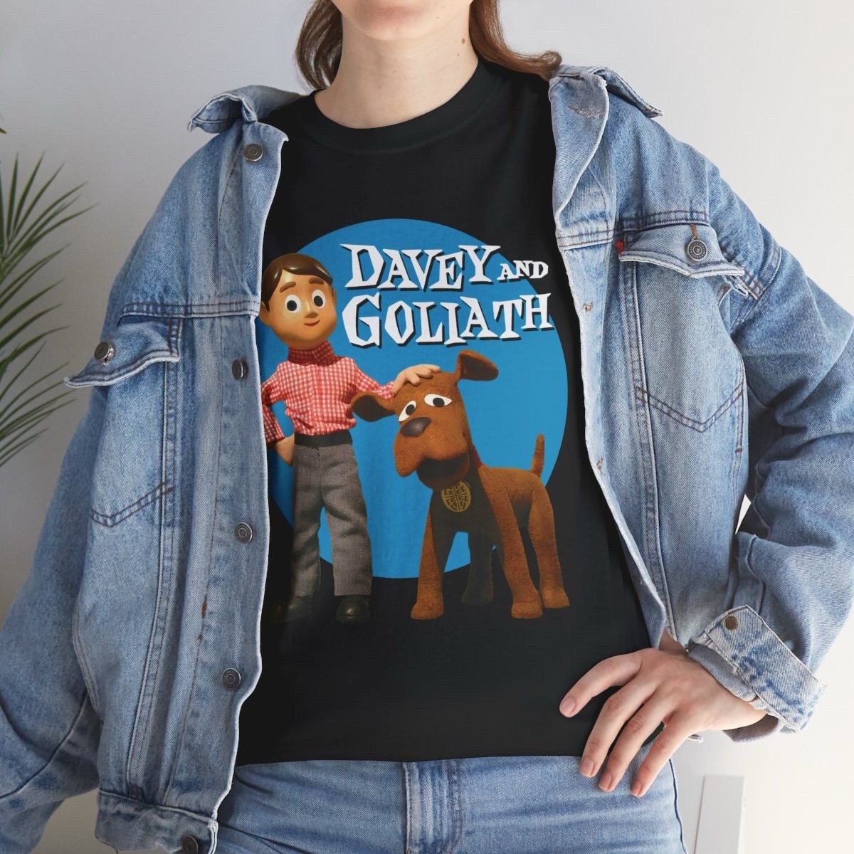 Davey And Goliath T Shirt - 60’s TV Animation Classic Retro Tee - New gallery