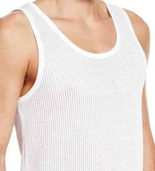 3 Pack MENS MESH WHITE SUMMER VEST MEN SPORTS GYM DAILY VESTS 100% COTTON