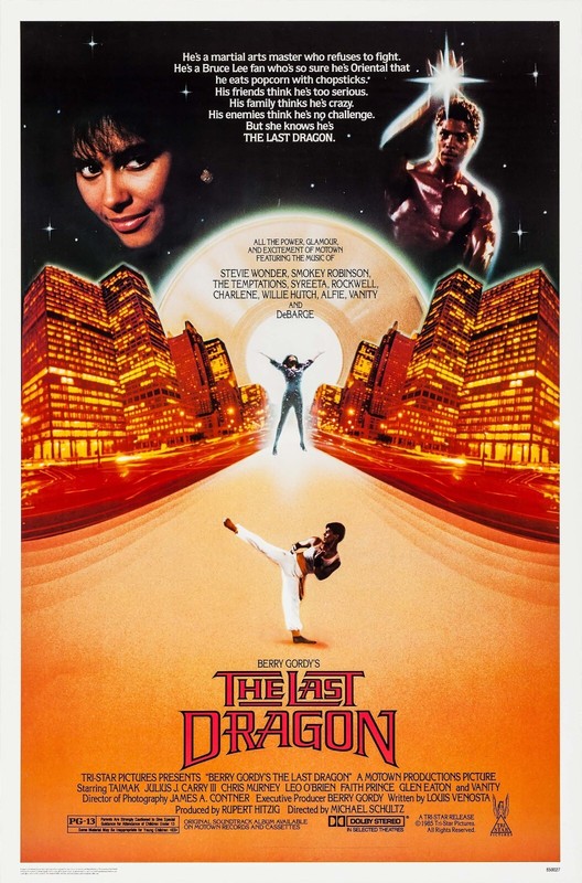 1985 The Last Dragon Movie Poster 11X17 Taimak Vanity Christopher Murney 🍿