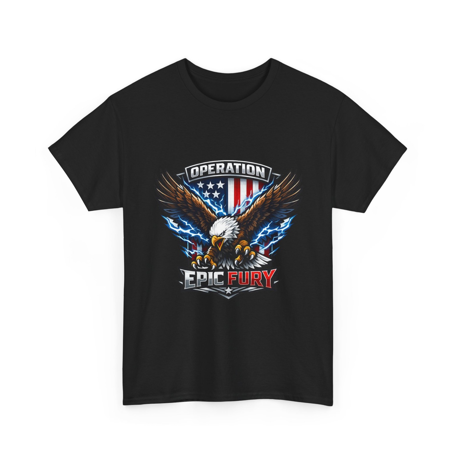 Operation Epic Fury T-Shirt, American Flag Eagle Shirt