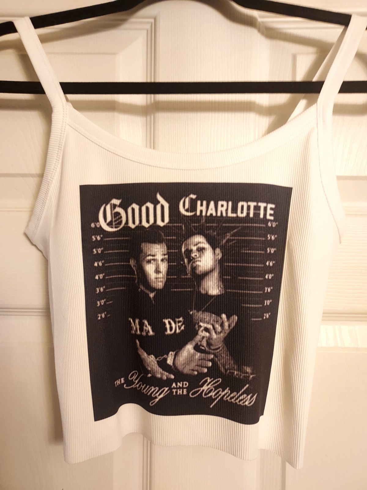 Good Charlotte crop top good charlotte tank top The Young And The Hopeless Shirt gallery