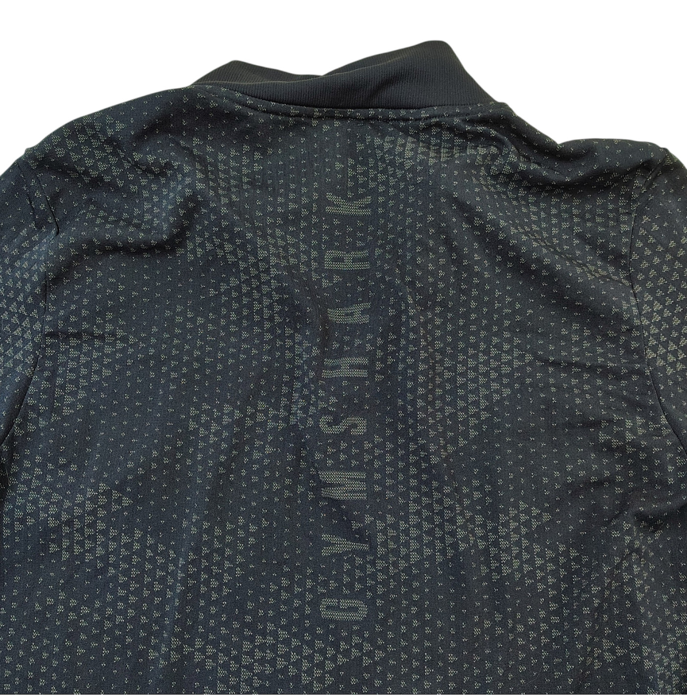 Gymshark 1/4 Zip Shirt Men Small Pullover Long Sleeve Training Gym Blue Camo gallery