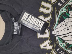 Headrush Brazil Crew 2008 Men’s Size Large T-Shirt MMA Fighter UFC NWT