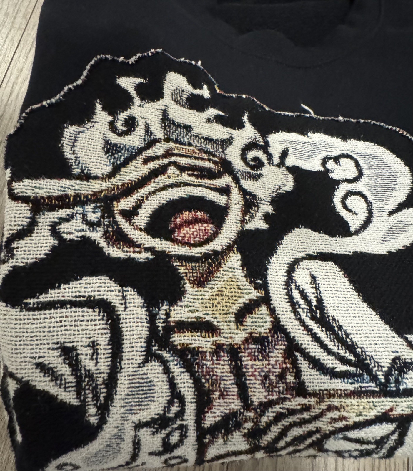 Monkey D. Luffy Gear One-Piece Embroidered Crewneck Sweatshirt Size L Anime gallery