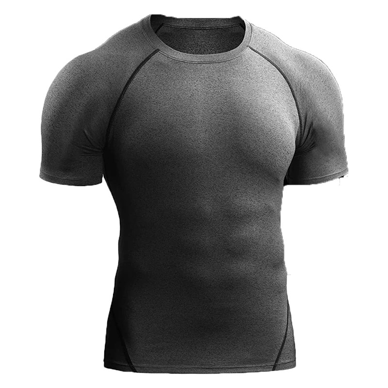 2026 Men’s Compression T-Shirt Quick Dry Athletic Gym Fitness Running Top Gift gallery