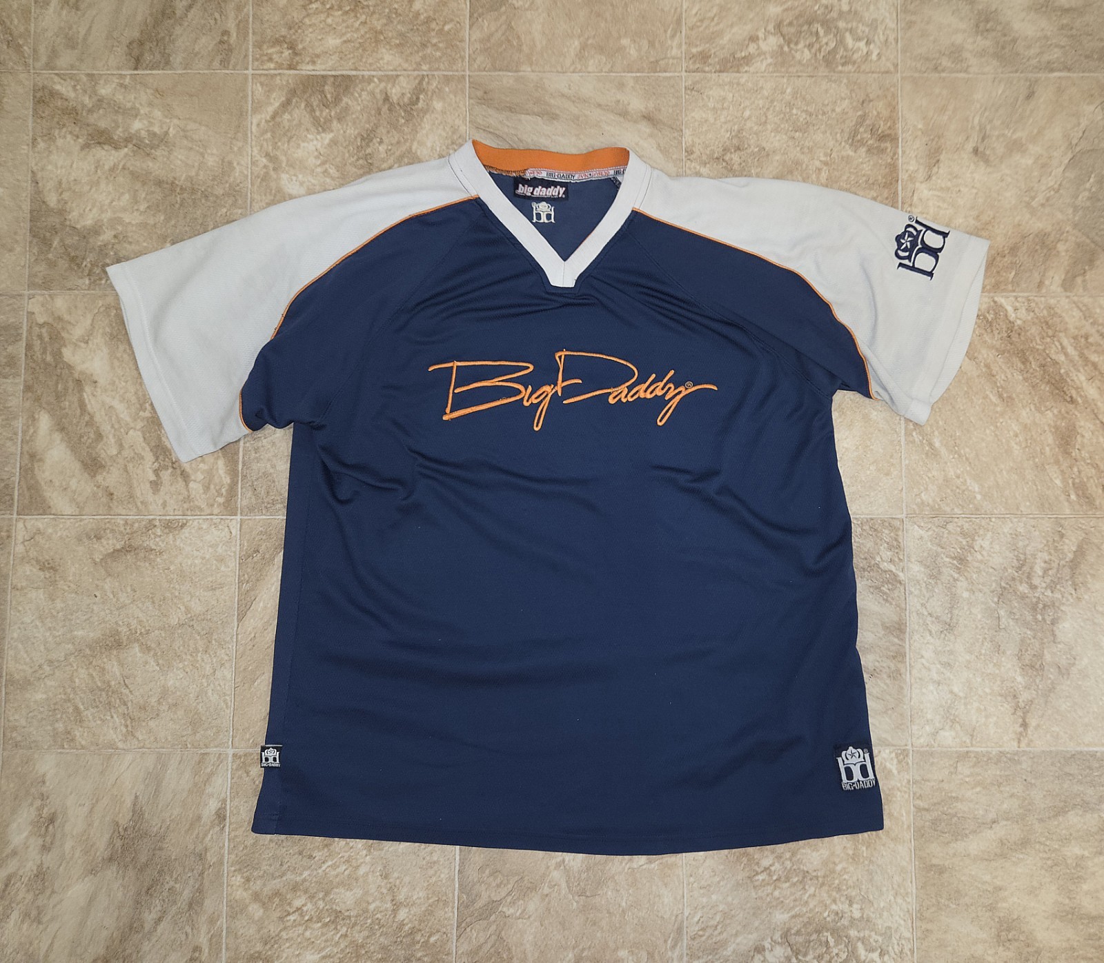 Big Daddy Gear Vintage Men's Graphic Logo T-Shirt Y2K Size ~Large (L) See Pics gallery