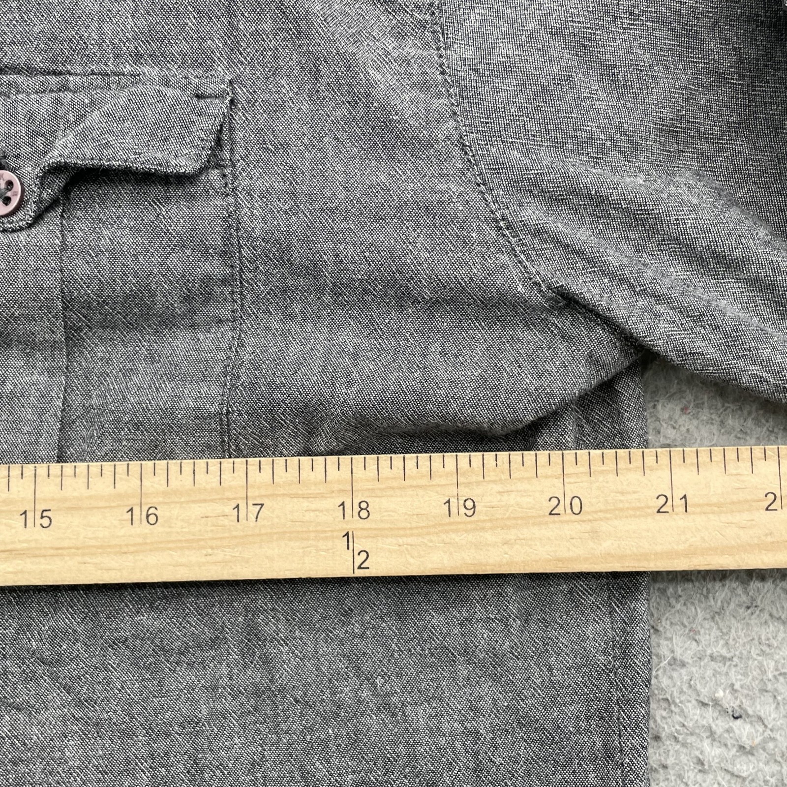 H&M KR3W Button Up Shirts Lot 2 Men's Large Casual Office Travel Preppy Academia gallery
