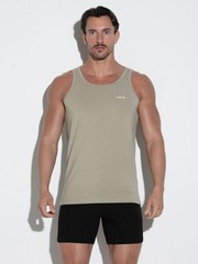 CODE22 Comfort Stretch Vest, Breathable Modal, Sleeveless, Round Neck, Racerback