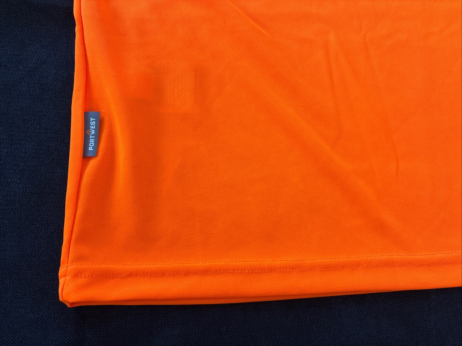 PORTWEST SEGMENTED TAPE SHORT SLEEVE T SHIRT S194 ORANGE Size 3XL - NEW gallery