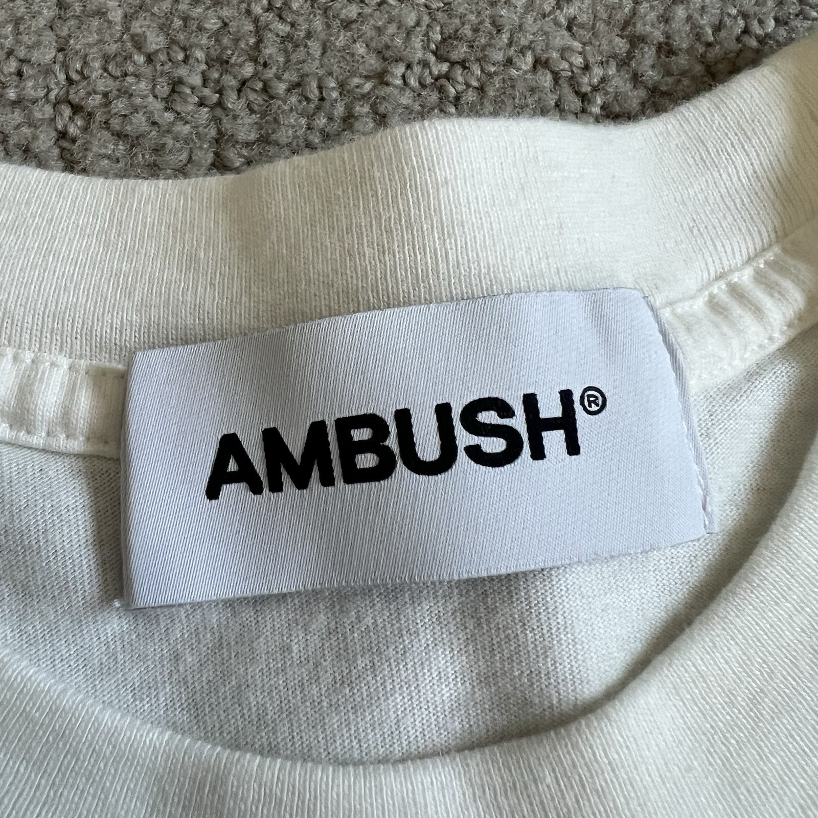 Ambush Studios Workshop Exclusive T Shirt Adult Sz XS Off White Limited Ed EUC gallery