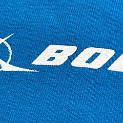 Boeing T Shirt – Aircraft Industry Company Uniform Jet Flight – Men’s Size XL
