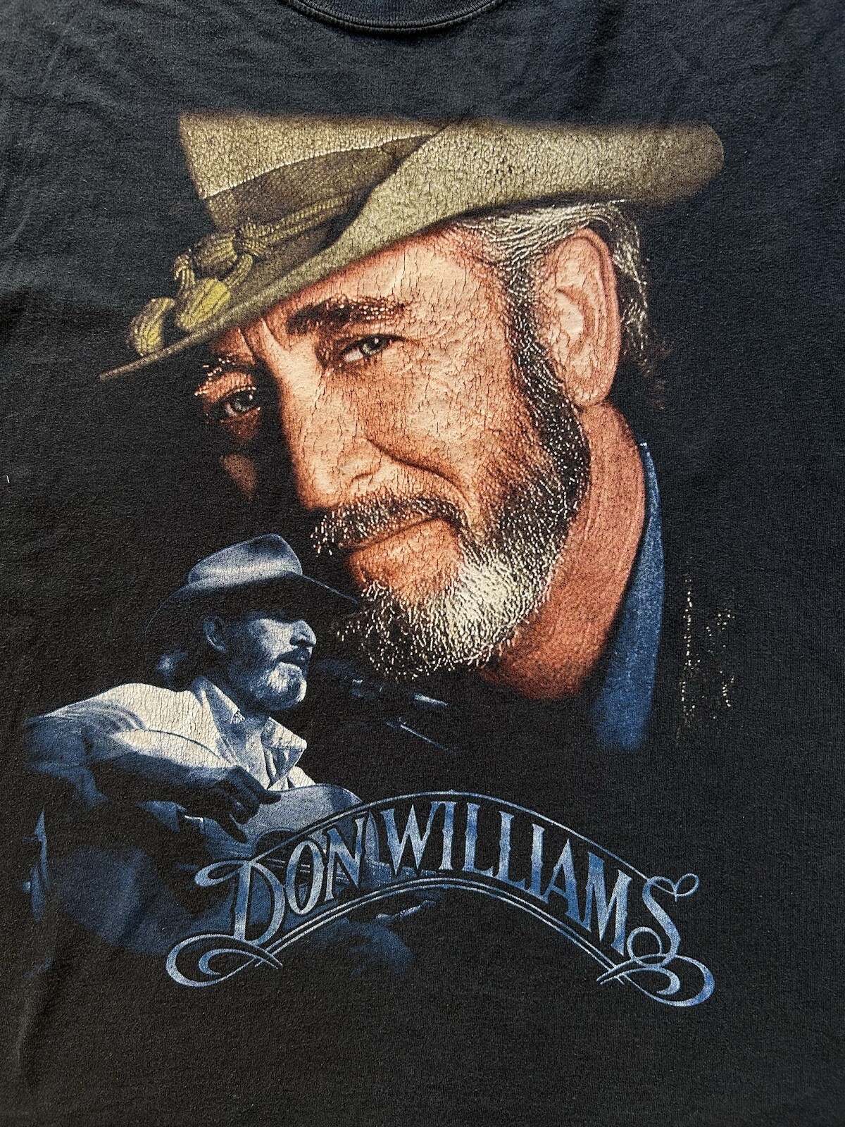 Don Williams Gentle Giant Tour Size M Men’s 90's Country Music T Shirt Vintage gallery