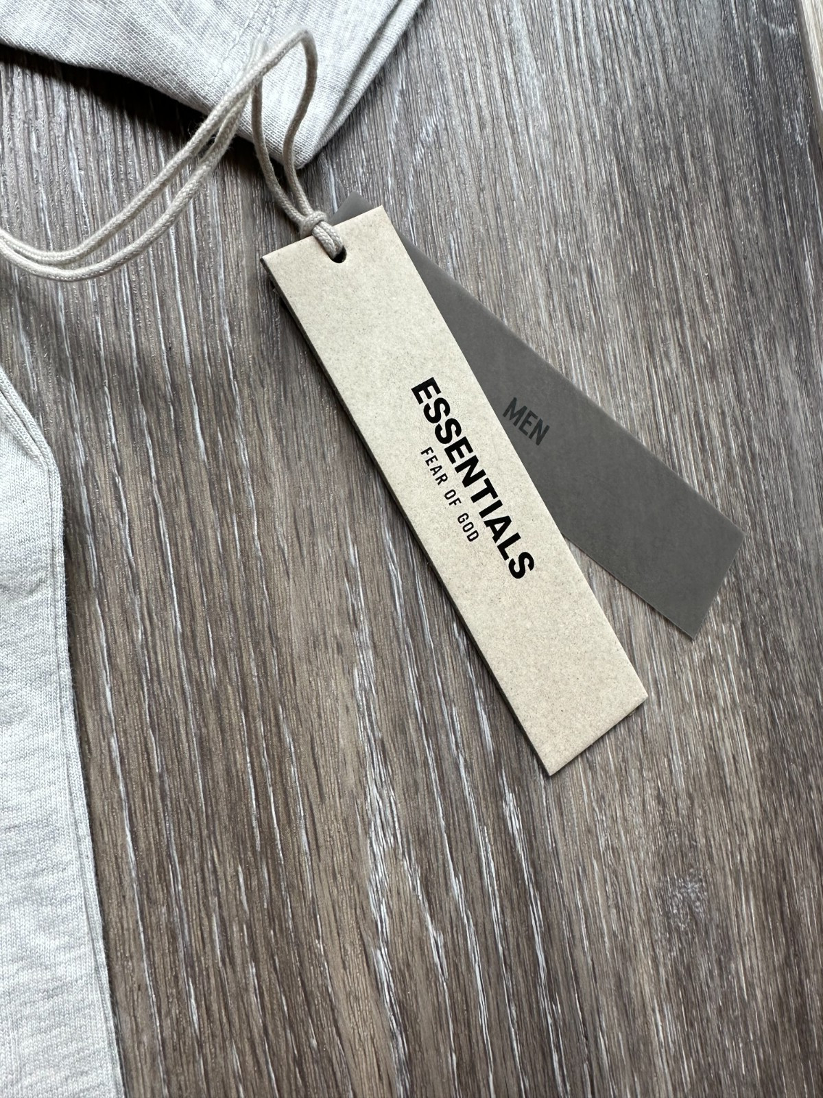 Fear of God Essentials Light Oatmeal Short Sleeve T-Shirt Sizes: XS-XXL gallery