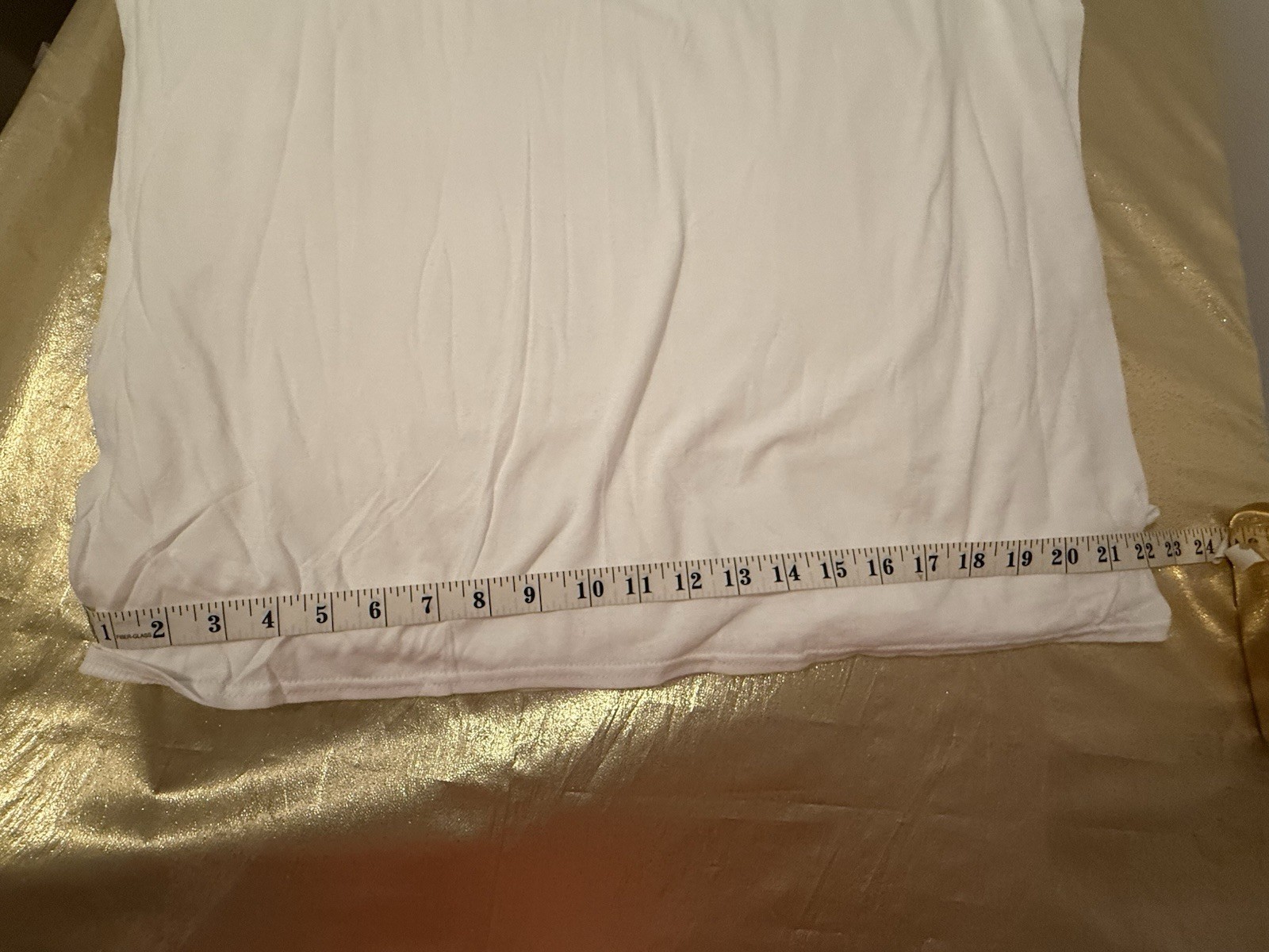NEW Hanes 6 Pack Crew Neck 100% Cotton T Shirts White Men's Size L 42-44" gallery