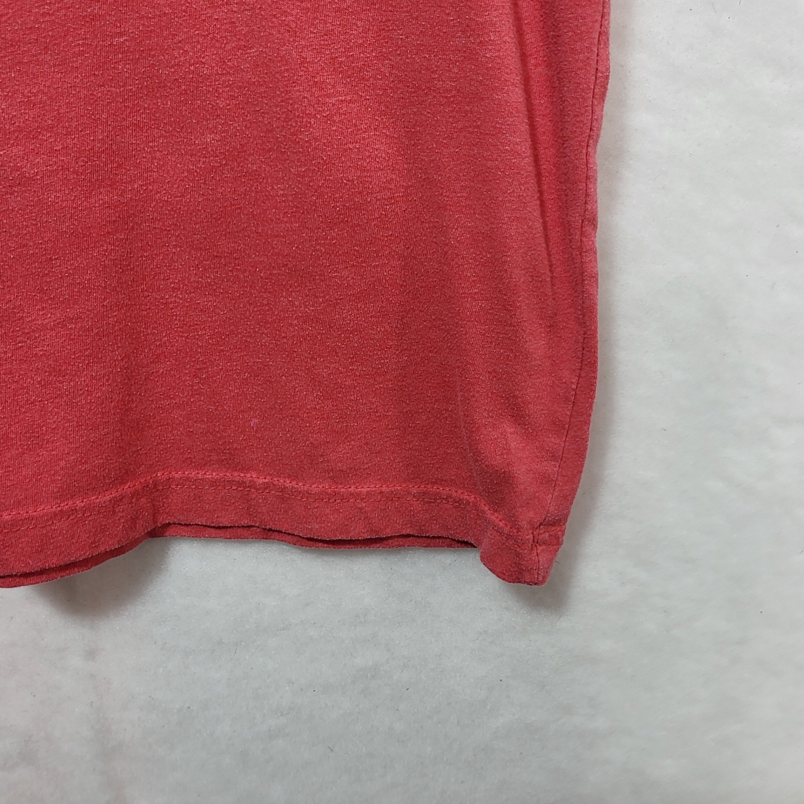 Bella Canvas Mens Medium Heather Red Distressed American Flag Graphic T-Shirt * gallery