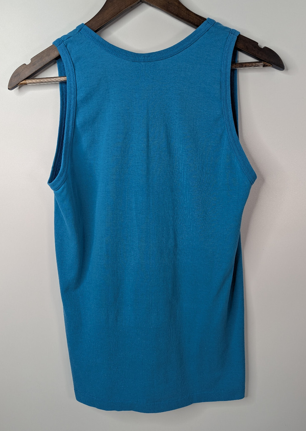 VTG Myrtle Beach Tank Top Shirt Blue Jay Bird Graphic Small TeeJays USA Made 90s gallery