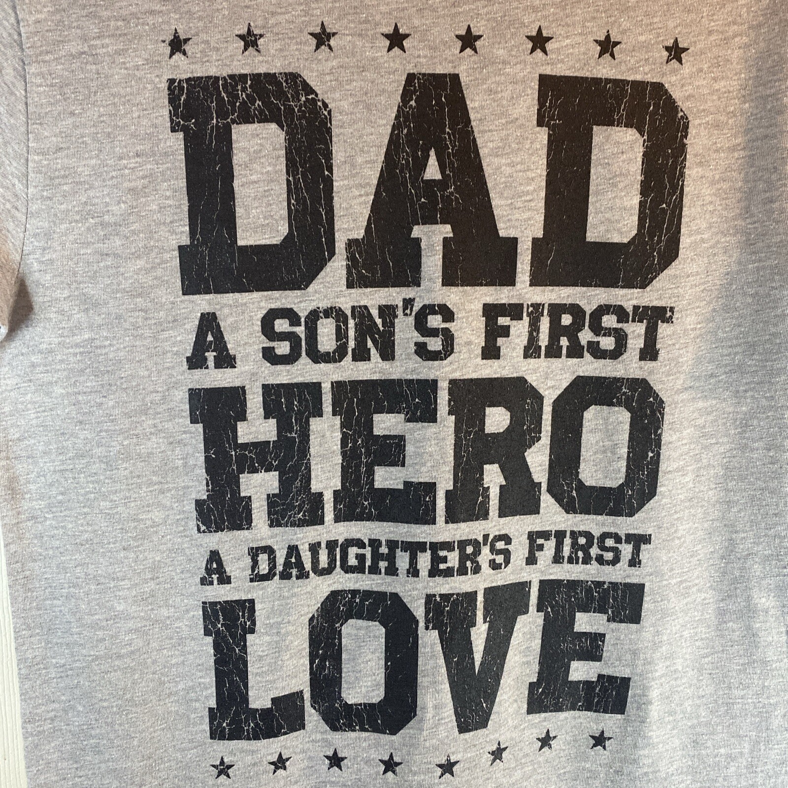 Celebrate Father’s Day Mens S 34-36 T-Shirt Graphic Tee Festive Family Fun Adult gallery