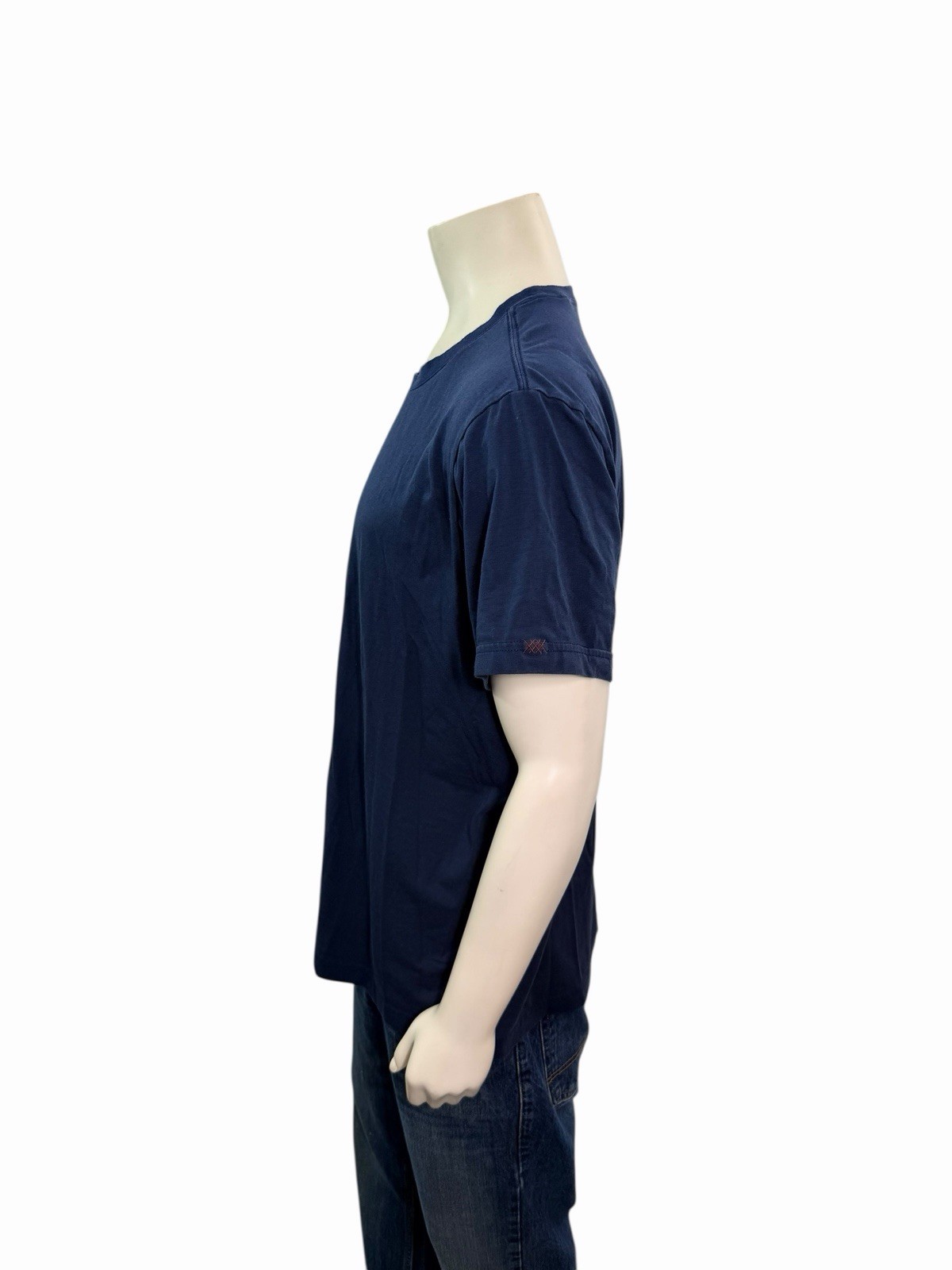 Rhone Shirt Men’s XXL Blue Crewneck Pima Cotton Blend Performance Stretch Tee gallery