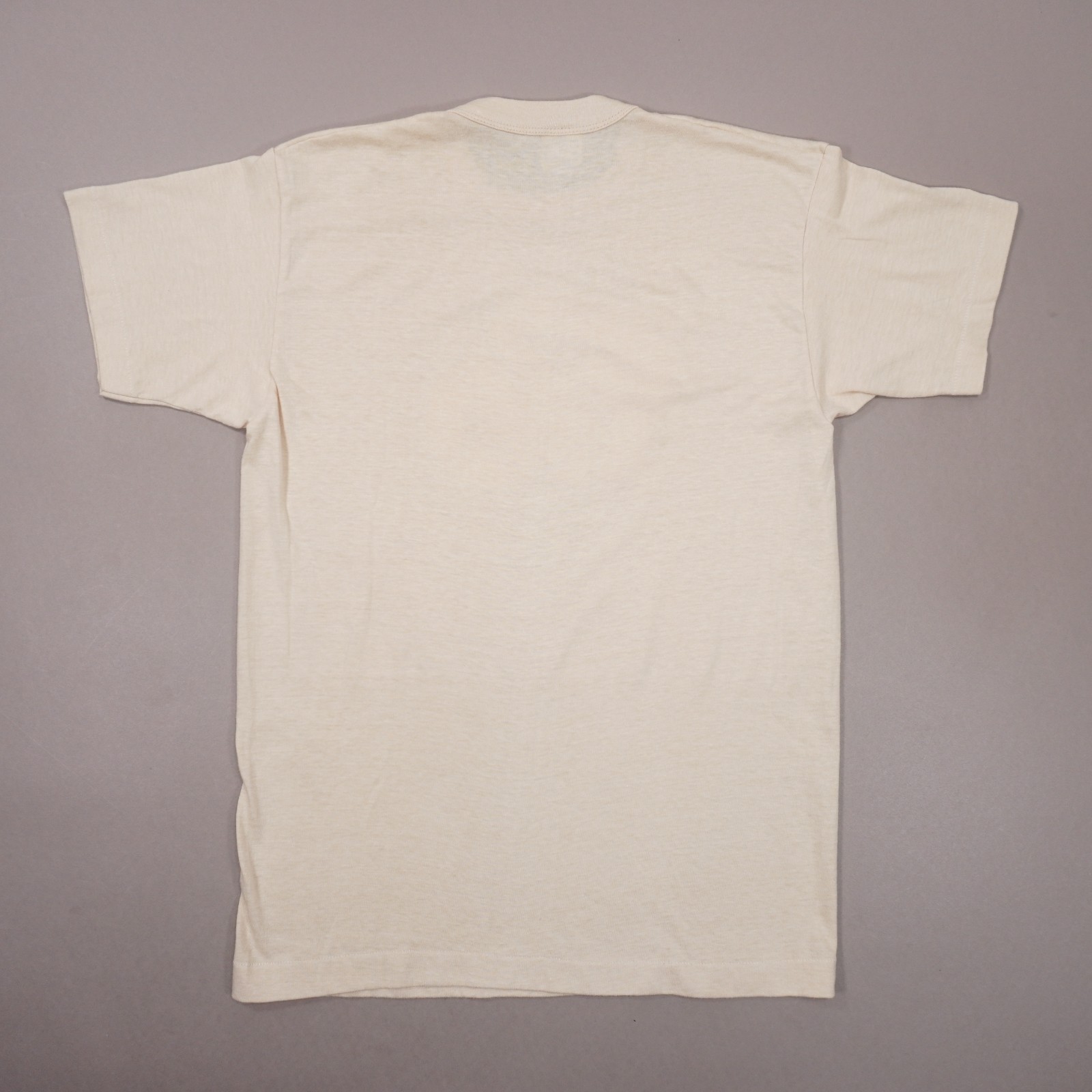 Vintage 80s A #1 DAD Single Stitch TeeJays T Shirt Mens Large Beige Made USA gallery