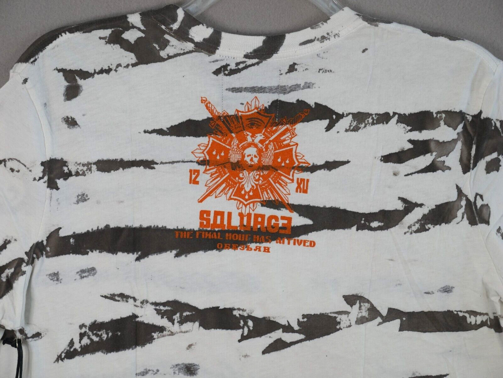 Genuine Vintage Salvage Brand T Shirt "SHOGUN" Rust V51T425 Size L gallery