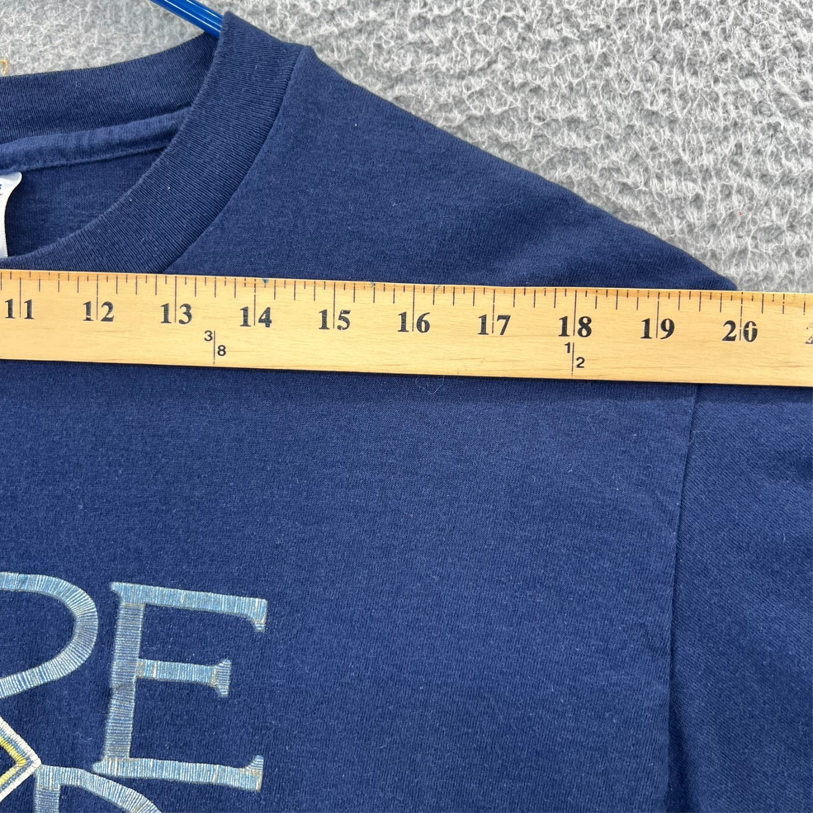 Vintage 90s Cape Cod MA Light House Graphic T-Shirt Navy Adult Large Hanes USA gallery