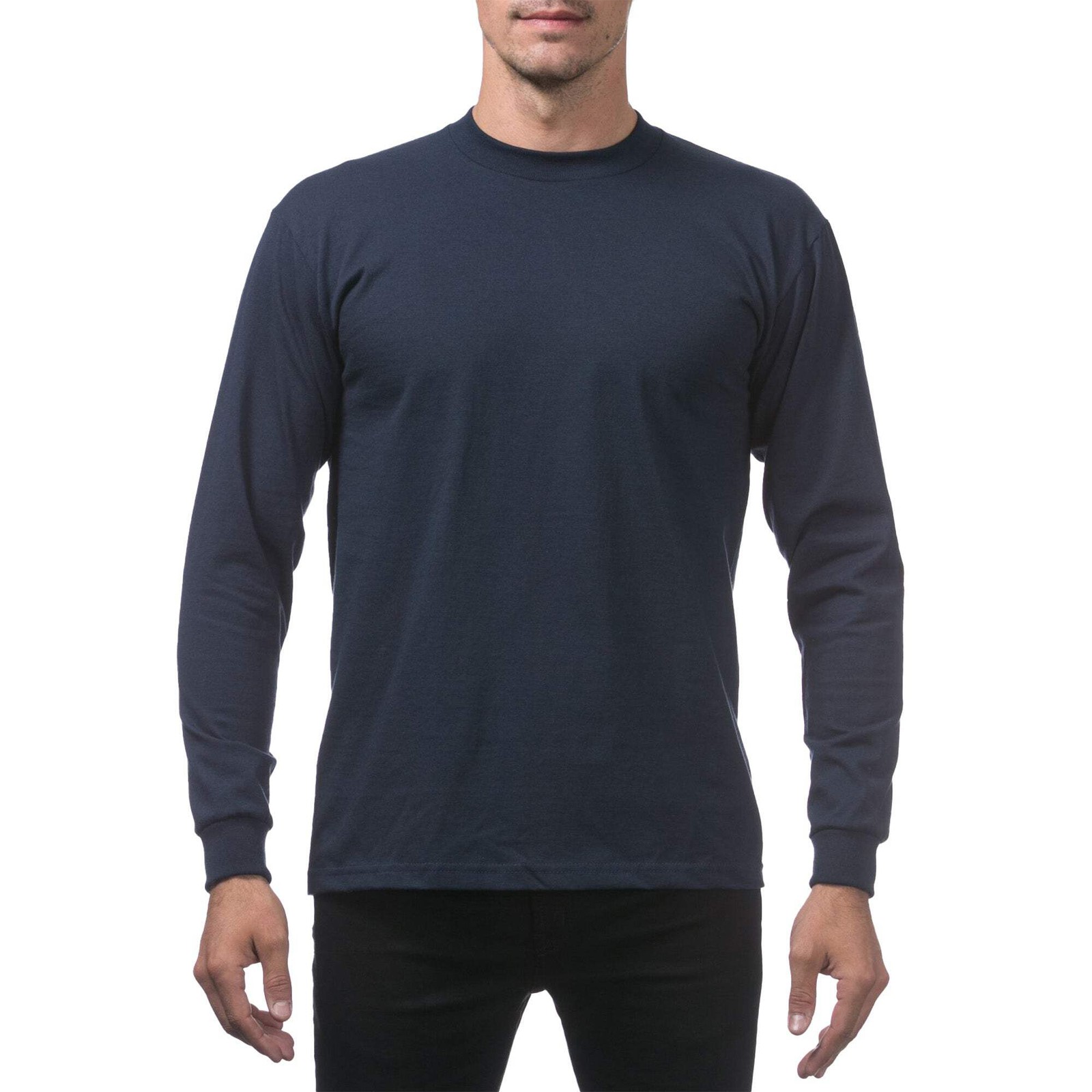 Pro Club Men's Heavyweight Cotton Long Sleeve T-Shirt gallery