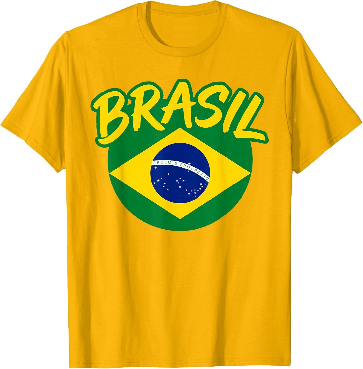 Brasil Flag T-Shirt Brazilian Colors Graphic Tee Rio De Janeiro Men Women Unisex gallery