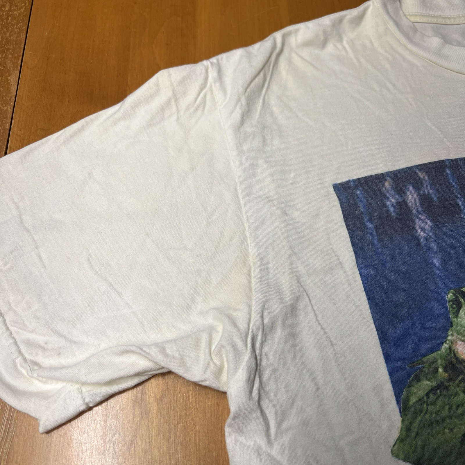 Vintage Budweiser Frogs XL T-Shirt Bud Weis Er Er Er Lovers Moon 1995 NOS gallery
