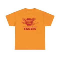 Missouri Pacific Lines Screaming Eagles Railroad Logo Vintage T-Shirt