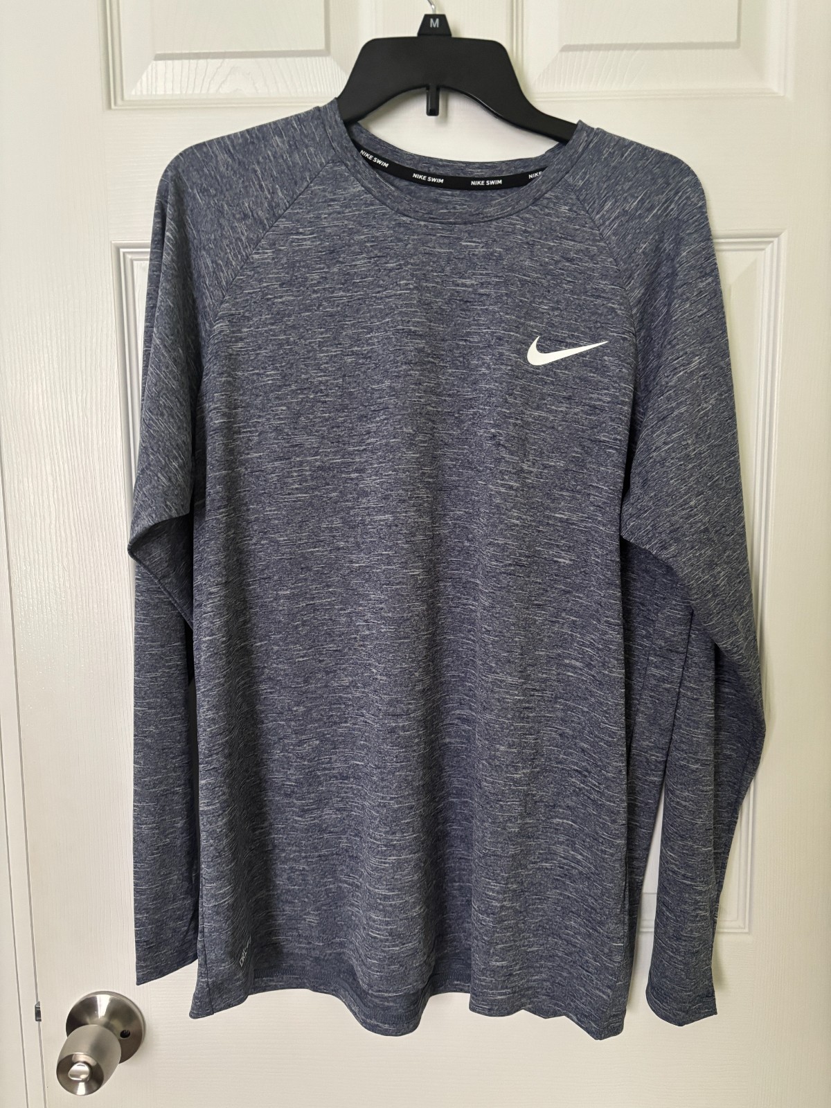Nike Dri-Fit Long Sleeve Shirt Men's Gray New with Tags Size Large gallery