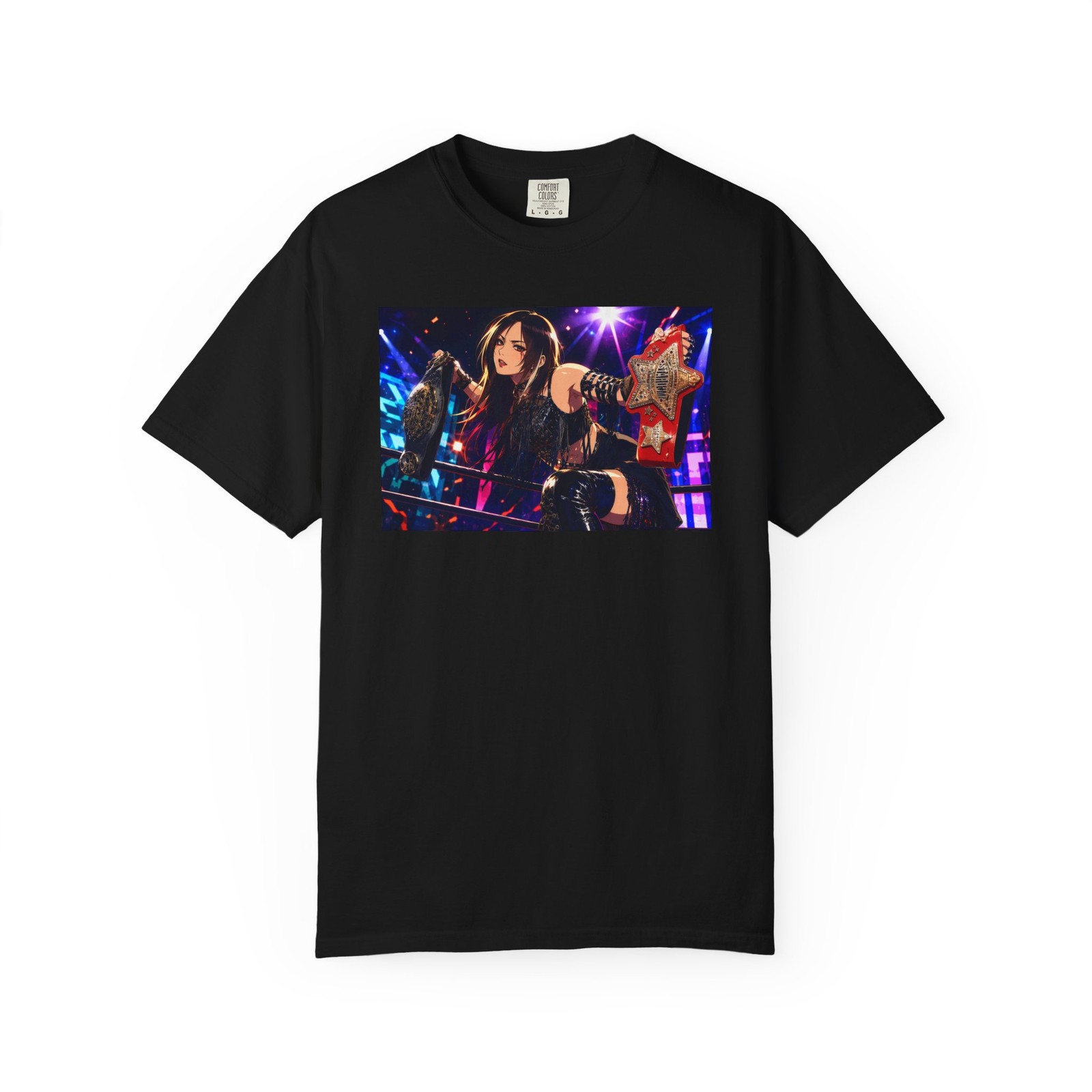 Saya Kamitani Stardom NJPW Anime Art Shirt Joshi Wrestling Size S-4XL