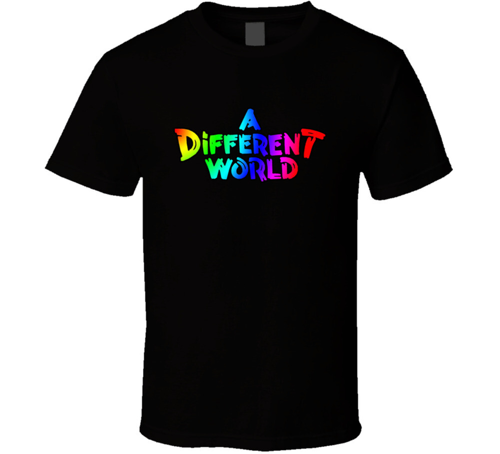 A Different World Tv Show Title Fan T Shirt gallery