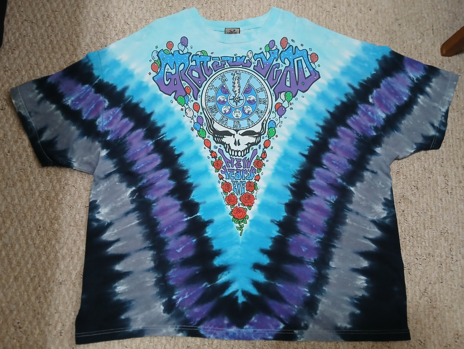 Original Vtg 1995 Grateful Dead CAPRICORN IN THE MIDNIGHT HOUR T-Shirt Size 4XL