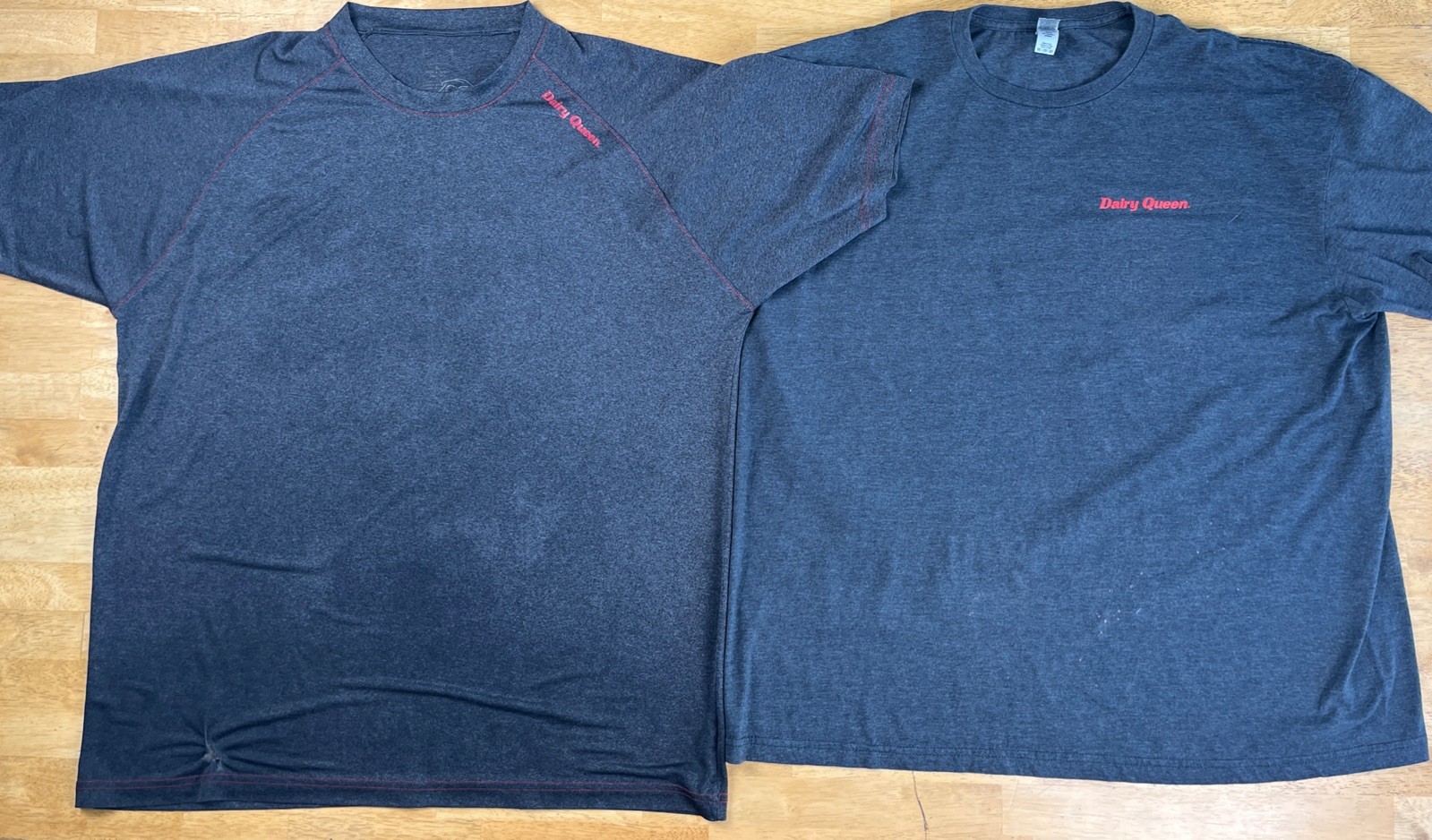 Dairy Queen Gray Employee Shirt Size XL Too Many Blizzard Treats Not Enough Time gallery