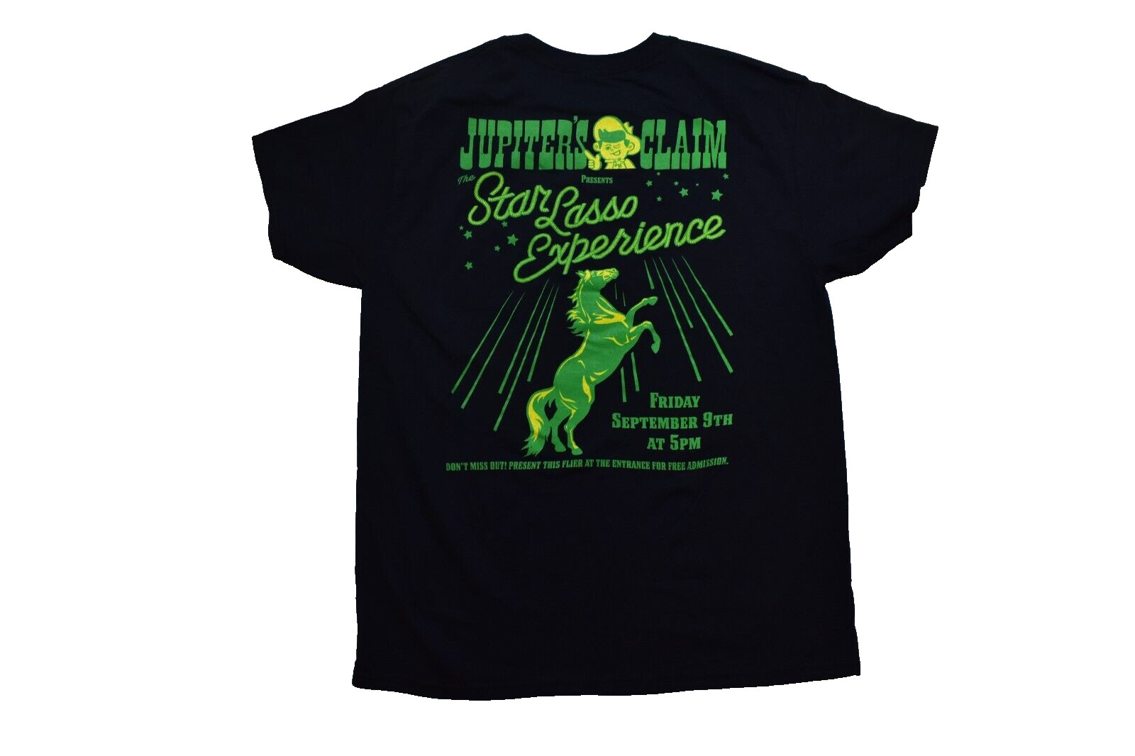 Nope Mens The Star Lasso Experience Jupiter's Claim Black Shirt New S-2XL gallery
