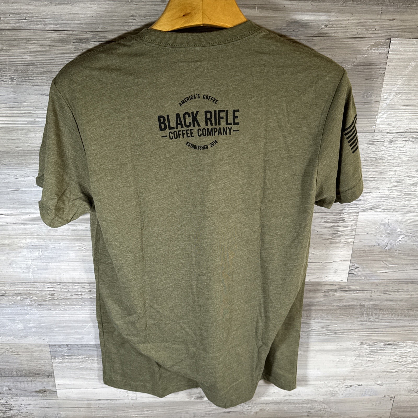 Black Rifle Coffee Company Coffee or Die T-Shirt Snake Military Green Men’s M gallery