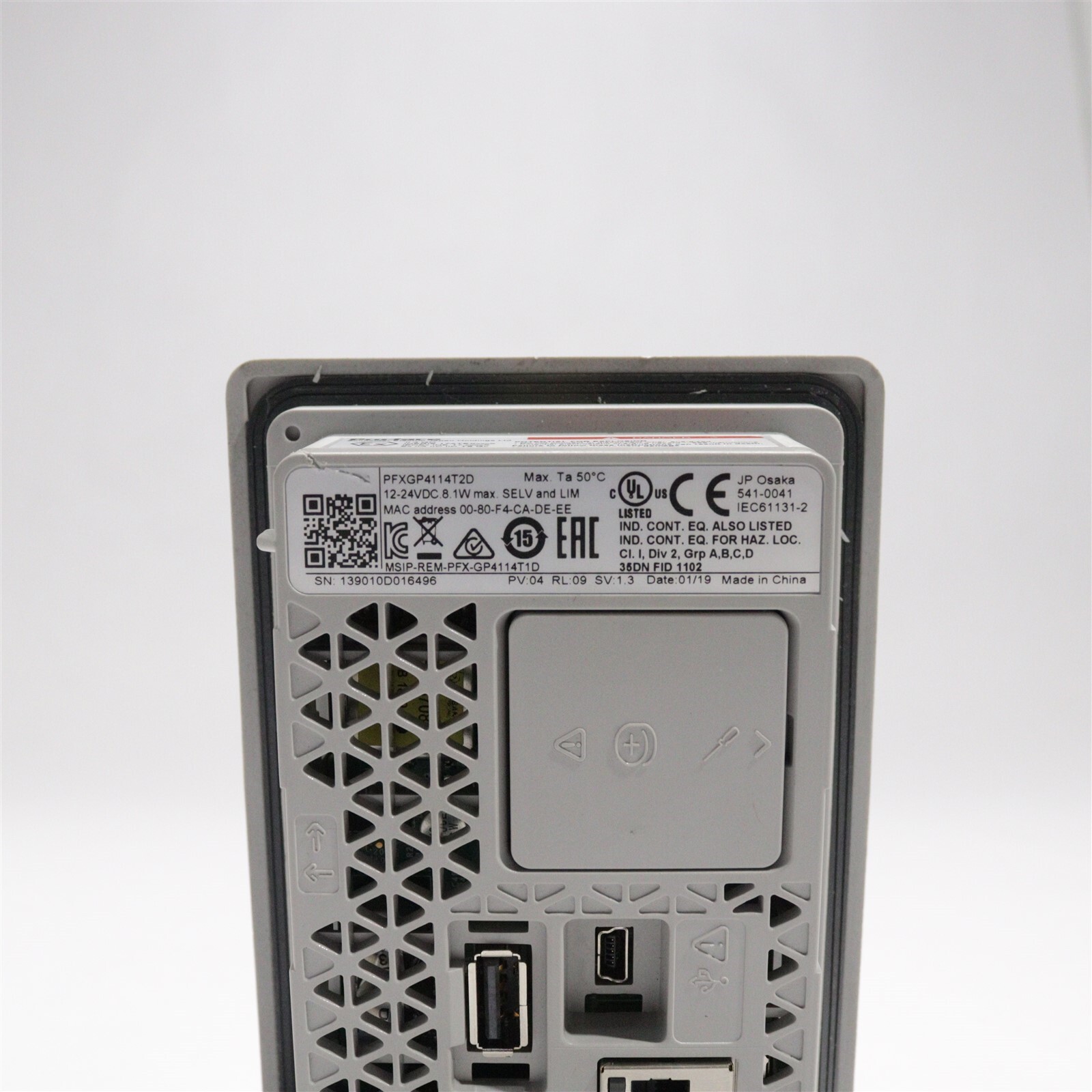 SCHNEIDER HMI GP4100 PROFACE 4.3″ TOUCH SCREEN PANEL PFXGP4114T2D