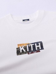 KITH Street Vintage Washed Box Logo Oversized Crew Tee
