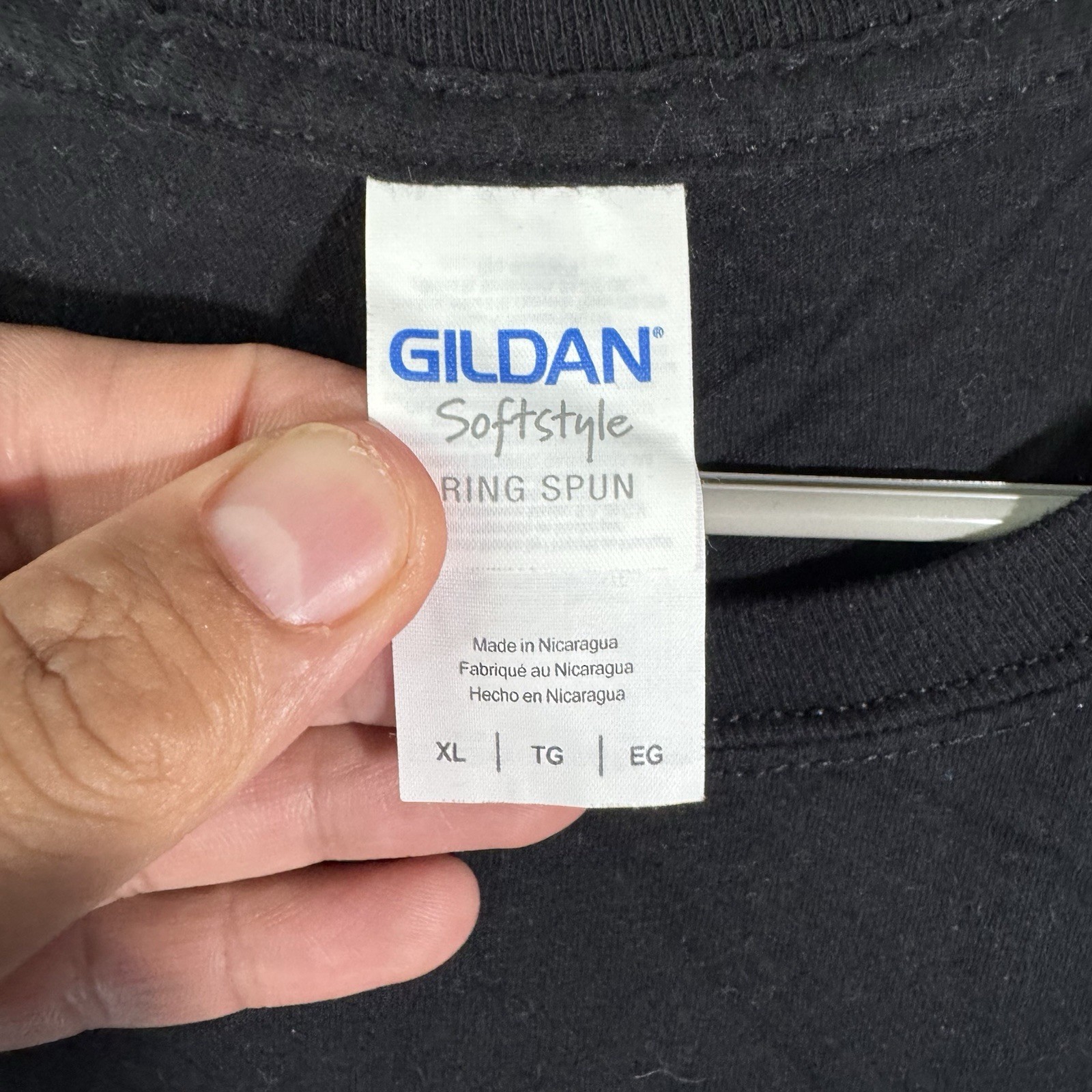 Gildan Softstyle T-Shirt Men’s Xl Black Ring Spun Preston Playz 100% Cotton gallery