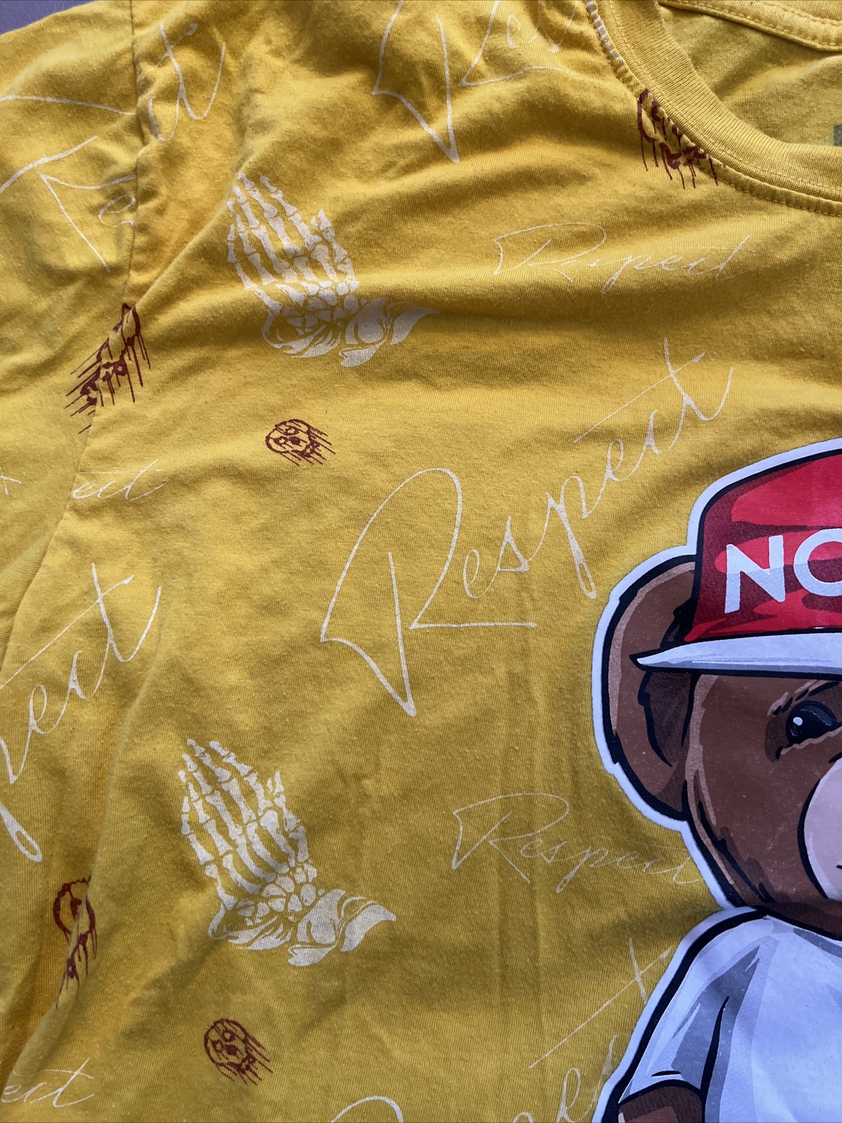 OG Legend, Bailey Apparel, 3XL, Bear "No Cap" Hat, With "Respect" And Graphics gallery
