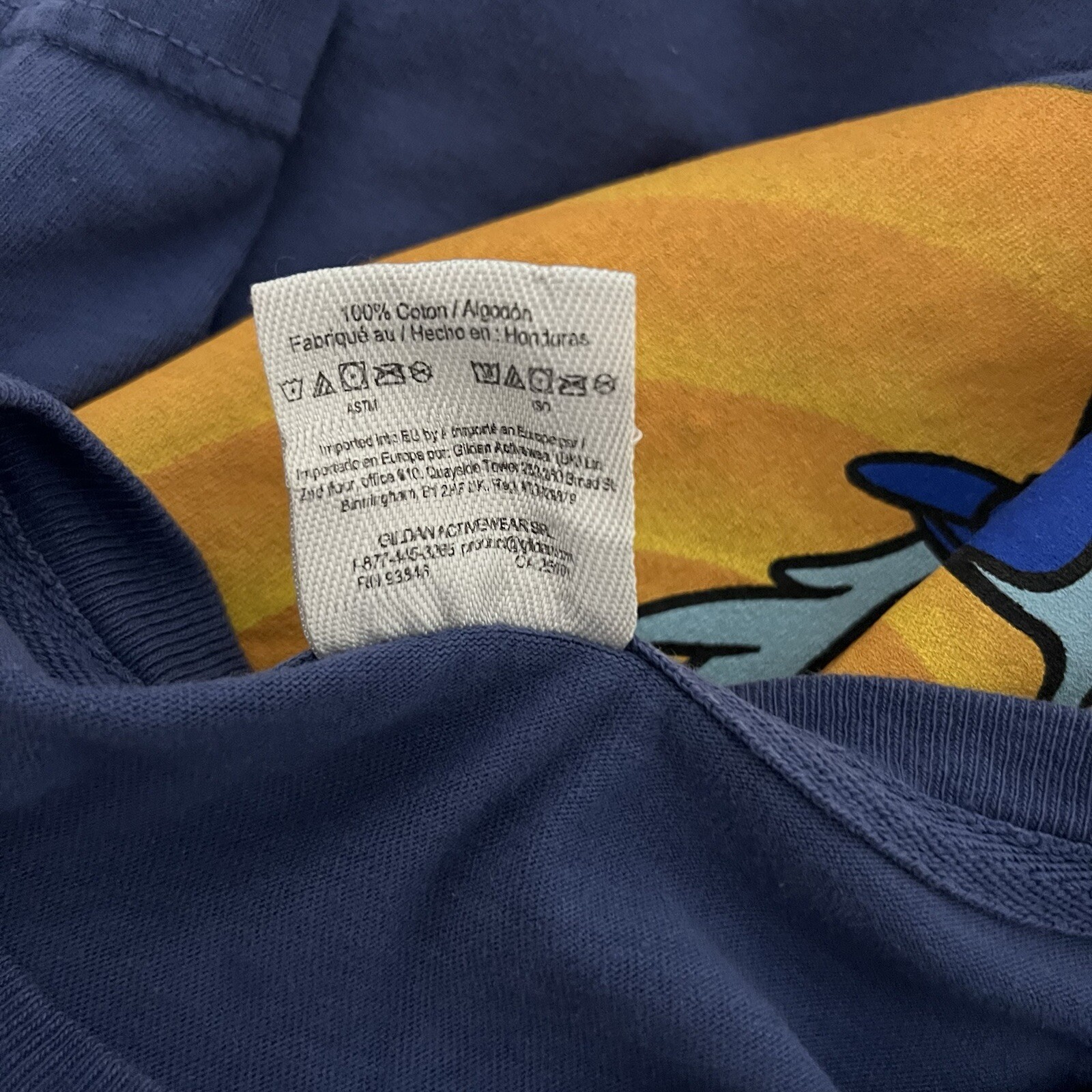Comfort Colors Unisex Medium Graphic “HUSLIN’1” Second to None Blue T-Shirt EUC gallery