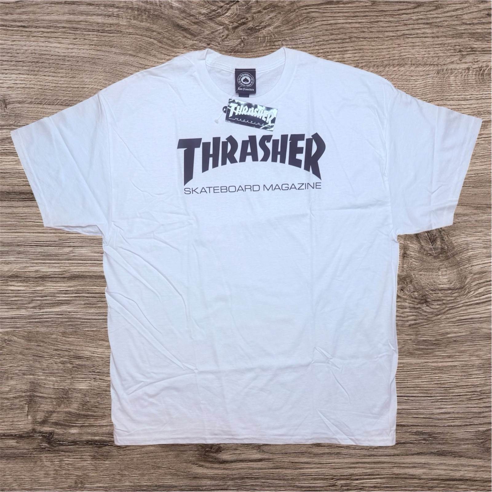 Thrasher Skate Mag T-Shirt White Size X-Large