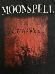 Vintage Moonspell 2006 Memorial 00s gothic black metal band 2000s y2k t shirt XL