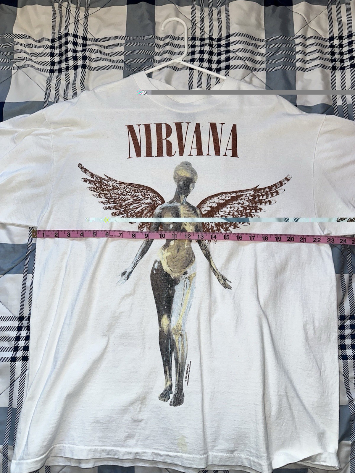 Vintage Nirvana In Utero Reprint Giant Tag XL Rare Shirt gallery