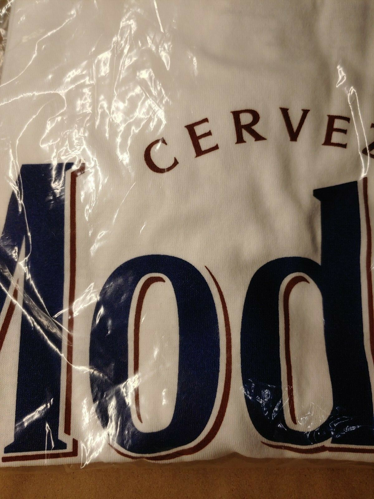 Modelo Shirt Cerveza Especial Beer Lion Crest Logo White Mens Size M-2XL gallery