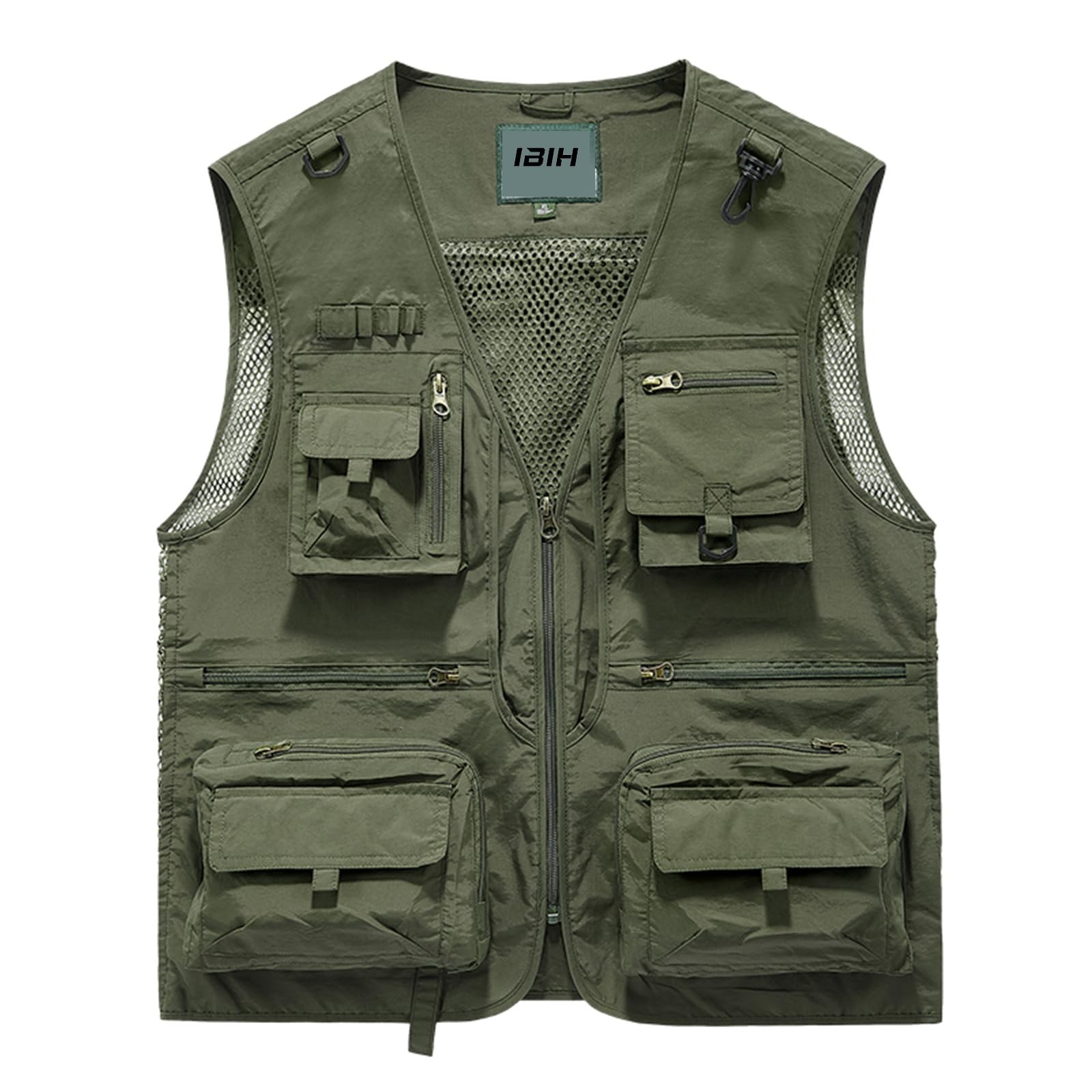 Mens Outdoor Vest Breathable Quick-Dry Fishing Vest Camping Hiking Lightweigh... gallery